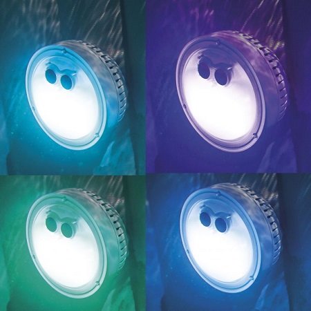 luce a led, intex 28503, luce a led per piscina, luce a led per spa intex, 